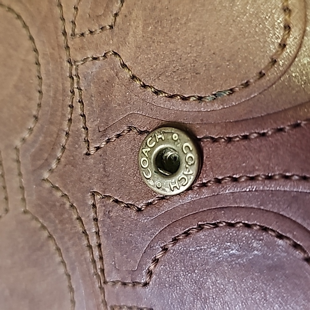 Coach Signature Leather Wallet - Picture 6 of 17